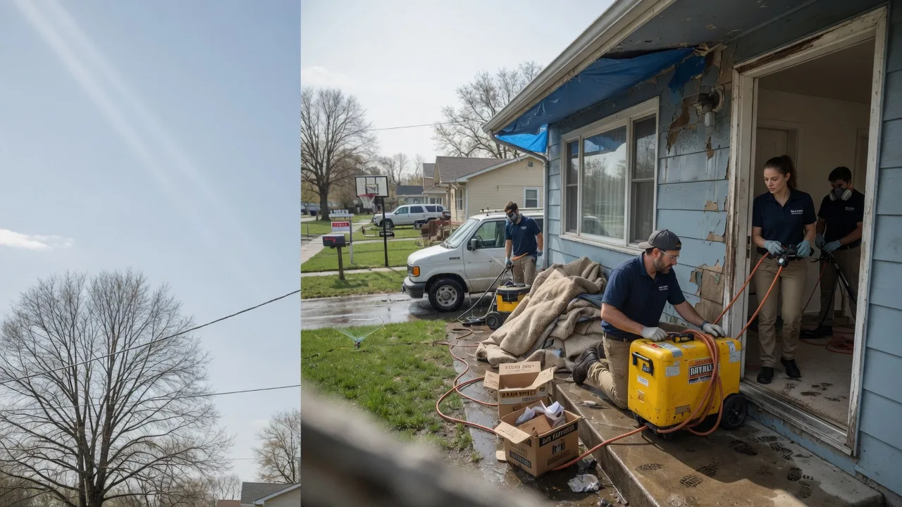 Basement Flood Cleanup in Biscoe, NC near me